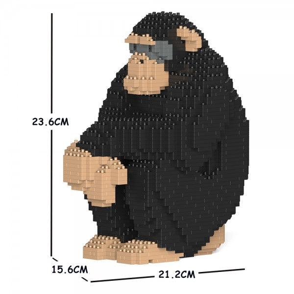 Primates Sculptures - LAminifigs , lego style jekca building set