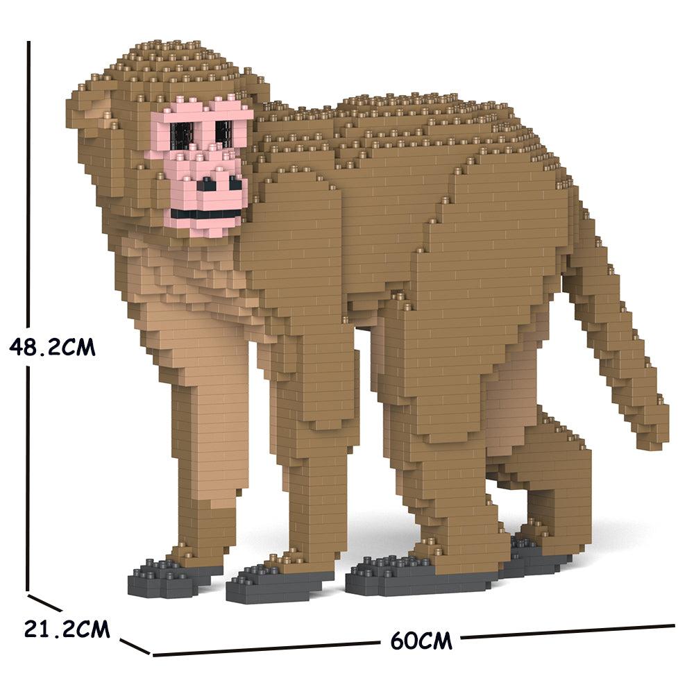 Primates Sculptures - LAminifigs , lego style jekca building set