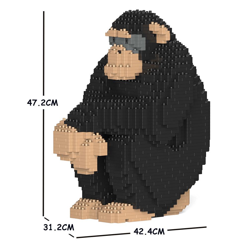 Primates Sculptures - LAminifigs , lego style jekca building set