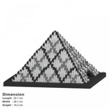 Pyramide De Louvre - LAminifigs , lego style jekca building set