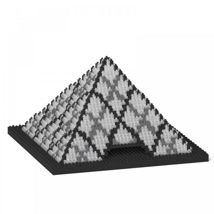 Pyramide De Louvre - LAminifigs , lego style jekca building set