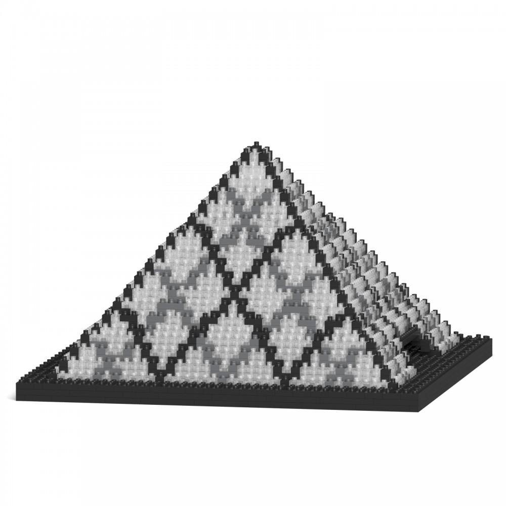 Pyramide De Louvre - LAminifigs , lego style jekca building set