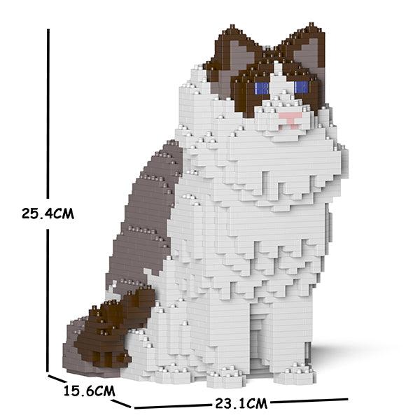 Ragdoll Cats Sculptures - LAminifigs , lego style jekca building set