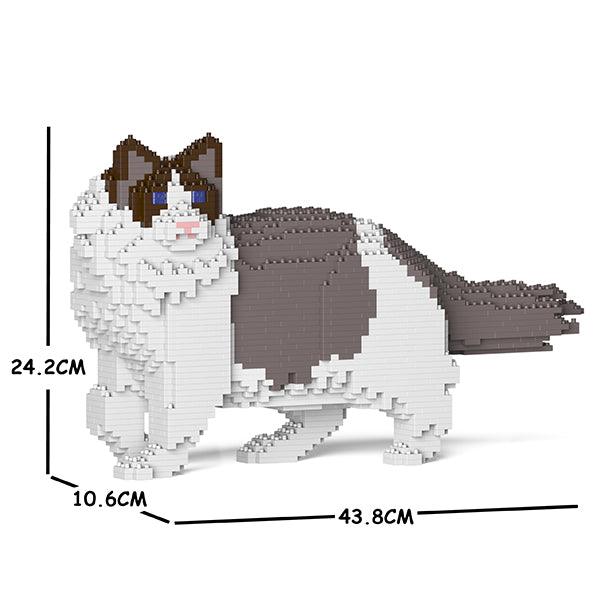 Ragdoll Cats Sculptures - LAminifigs , lego style jekca building set