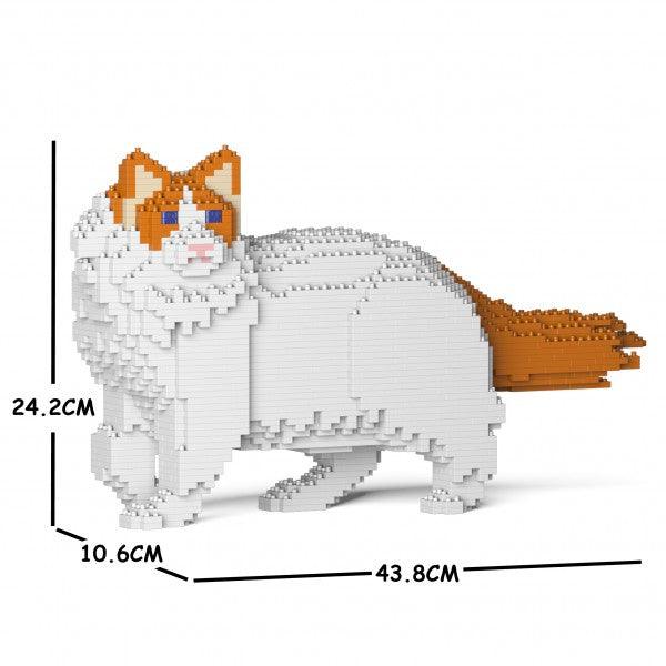 Ragdoll Cats Sculptures - LAminifigs , lego style jekca building set