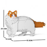 Ragdoll Cats Sculptures - LAminifigs , lego style jekca building set