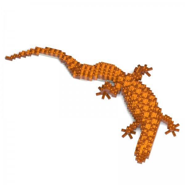 Reptiles Sculptures - LAminifigs , lego style jekca building set