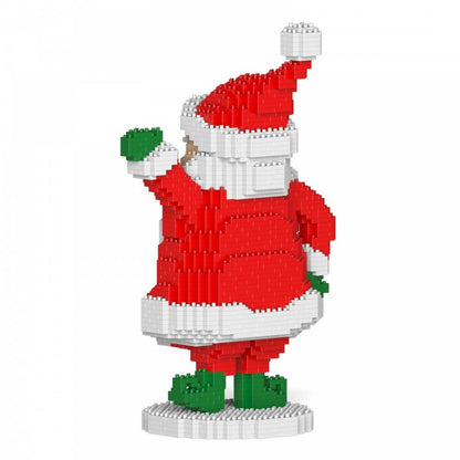 Santa Claus and Snowman Building Kits - LAminifigs , lego style jekca building set