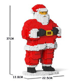 Santa Claus and Snowman Building Kits - LAminifigs , lego style jekca building set