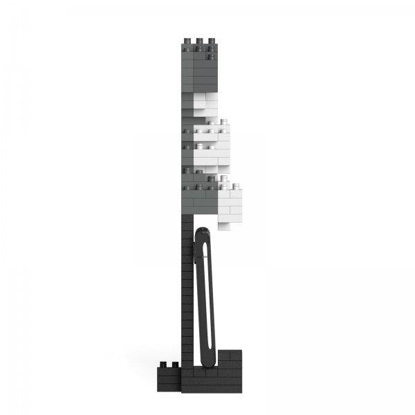 Schnauzer Phone Stand - LAminifigs , lego style jekca building set