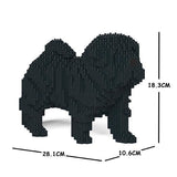 Shar Pei Dog Sculptures - LAminifigs , lego style jekca building set