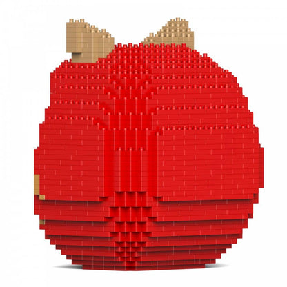 Shiba Daruma Dolls Sculptures - LAminifigs , lego style jekca building set