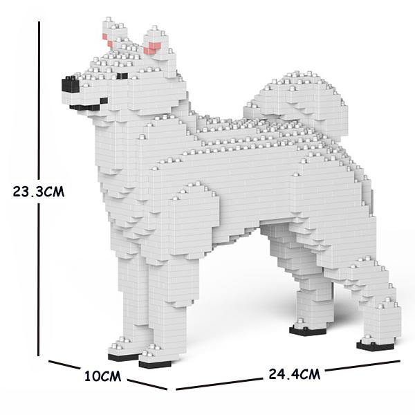 Shiba Inu Dog Sculptures - LAminifigs , lego style jekca building set