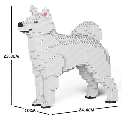 Shiba Inu Dog Sculptures - LAminifigs , lego style jekca building set