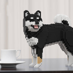 Shiba Inu New Dog Sculptures - LAminifigs , lego style jekca building set
