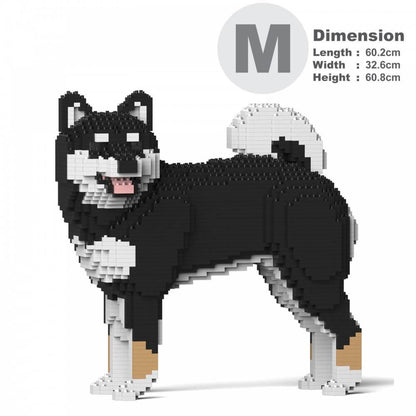 Shiba Inu New Dog Sculptures - LAminifigs , lego style jekca building set