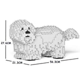 Shih Tzu Dog Sculptures - LAminifigs , lego style jekca building set