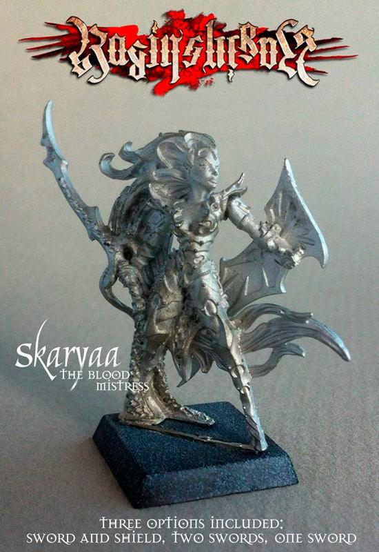 Skaryaa, The Blood Mistress - LAminifigs , lego style jekca building set