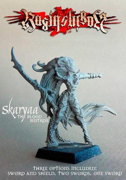 Skaryaa, The Blood Mistress - LAminifigs , lego style jekca building set