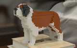 St. Bernard Dog Sculptures - LAminifigs , lego style jekca building set