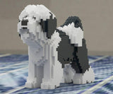 Tibetan Terrier Dog Sculptures - LAminifigs , lego style jekca building set