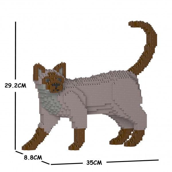 Tonkinese Cats Sculptures - LAminifigs , lego style jekca building set