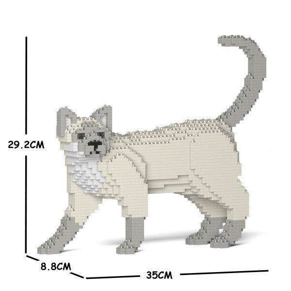 Tonkinese Cats Sculptures - LAminifigs , lego style jekca building set