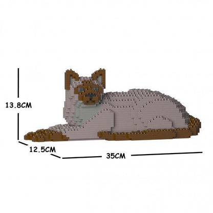 Tonkinese Cats Sculptures - LAminifigs , lego style jekca building set