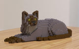 Tonkinese Cats Sculptures - LAminifigs , lego style jekca building set