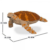 Turtle & Tortoise Sculptures - LAminifigs , lego style jekca building set