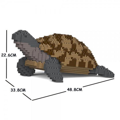 Turtle & Tortoise Sculptures - LAminifigs , lego style jekca building set