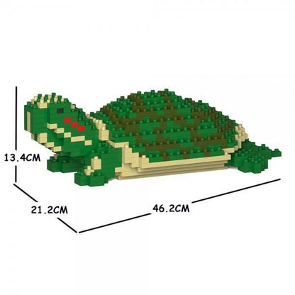 Turtle & Tortoise Sculptures - LAminifigs , lego style jekca building set