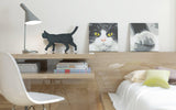 Tuxedo Cat Brick Paintings - LAminifigs , lego style jekca building set