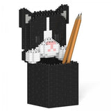 Tuxedo Cat Pencil Cup - LAminifigs , lego style jekca building set