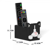 Tuxedo Cat Remote Control Rack - LAminifigs , lego style jekca building set