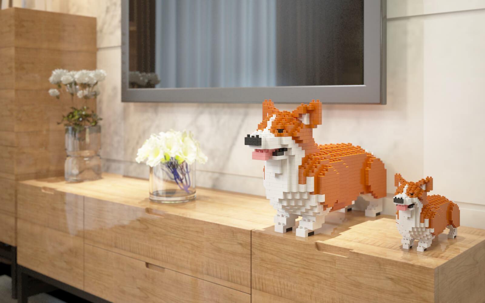 JEKCA Bricks Welsh Corgi 03-M01 ST19WC03-M01 | - Negozio Online di LEGO e Mattoncini a Bottoni JEKCA Bricks Welsh Corgi 03-M01 ST19WC03-M01 | - Negozio Online di LEGO e Mattoncini a Bottoni