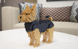 Yorkshire Terrier Dog Sculptures - LAminifigs , lego style jekca building set